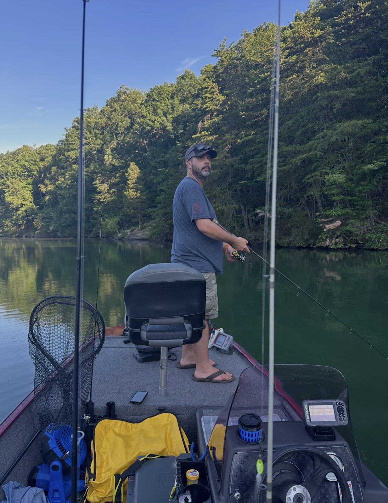 Matt outdoors fishing